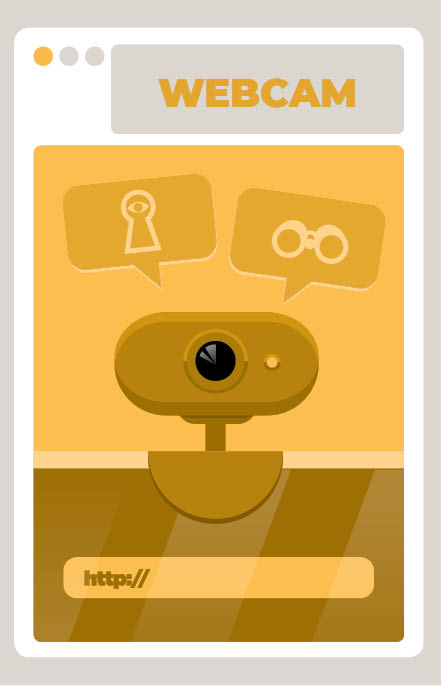 Carte jeu Dislike qui s'appelle la Webcam